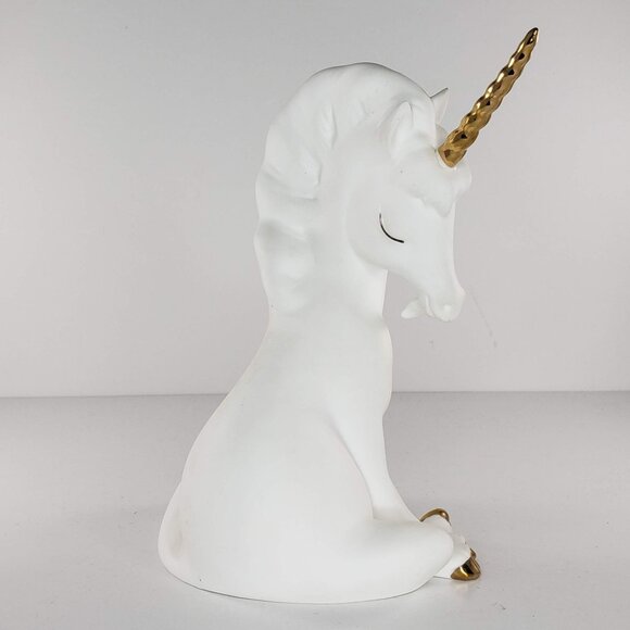 Freeman McFarlin George Good Unicorn Sitting Figurine RARE HTF - Picture 7 of 8